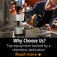 Why Choose Us? - Top equipment backed by a relentless dedication - Read More